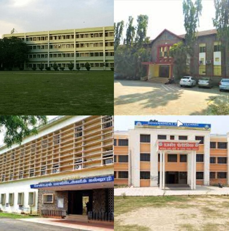 Top Government Polytechnic Colleges in India